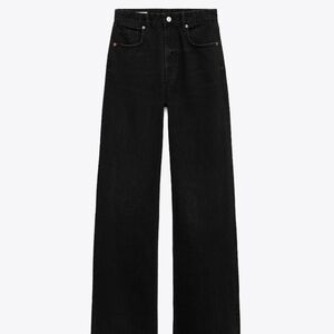 Black Wide Leg Zara Jeans